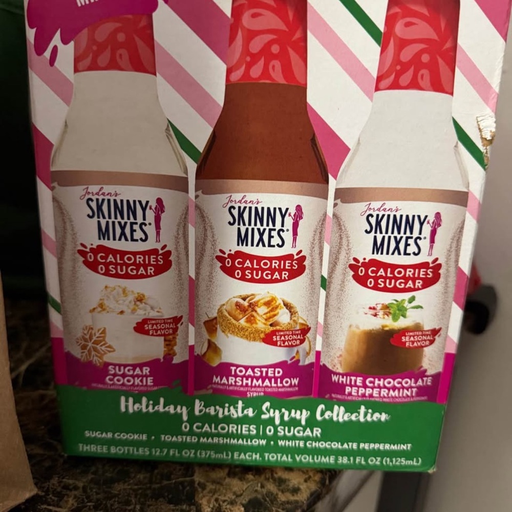 Jordan’s Skinny Mixes Holiday Barista Syrup Collection